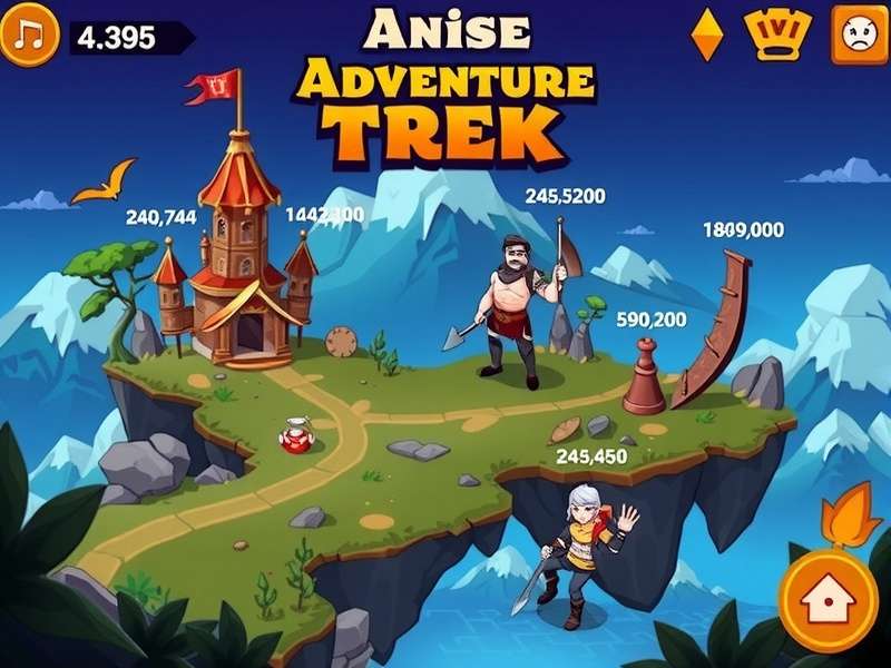 Anise Adventure Trek gameplay screenshot